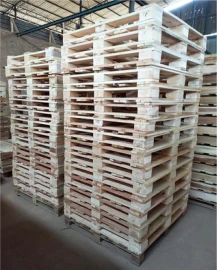 Susunan pallet hasil produksi PIKU